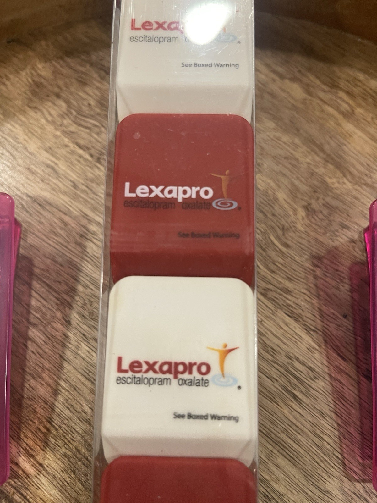 Pharmaceutical Promo Magnets Set – Lexapro & Ambien Magnet Clips