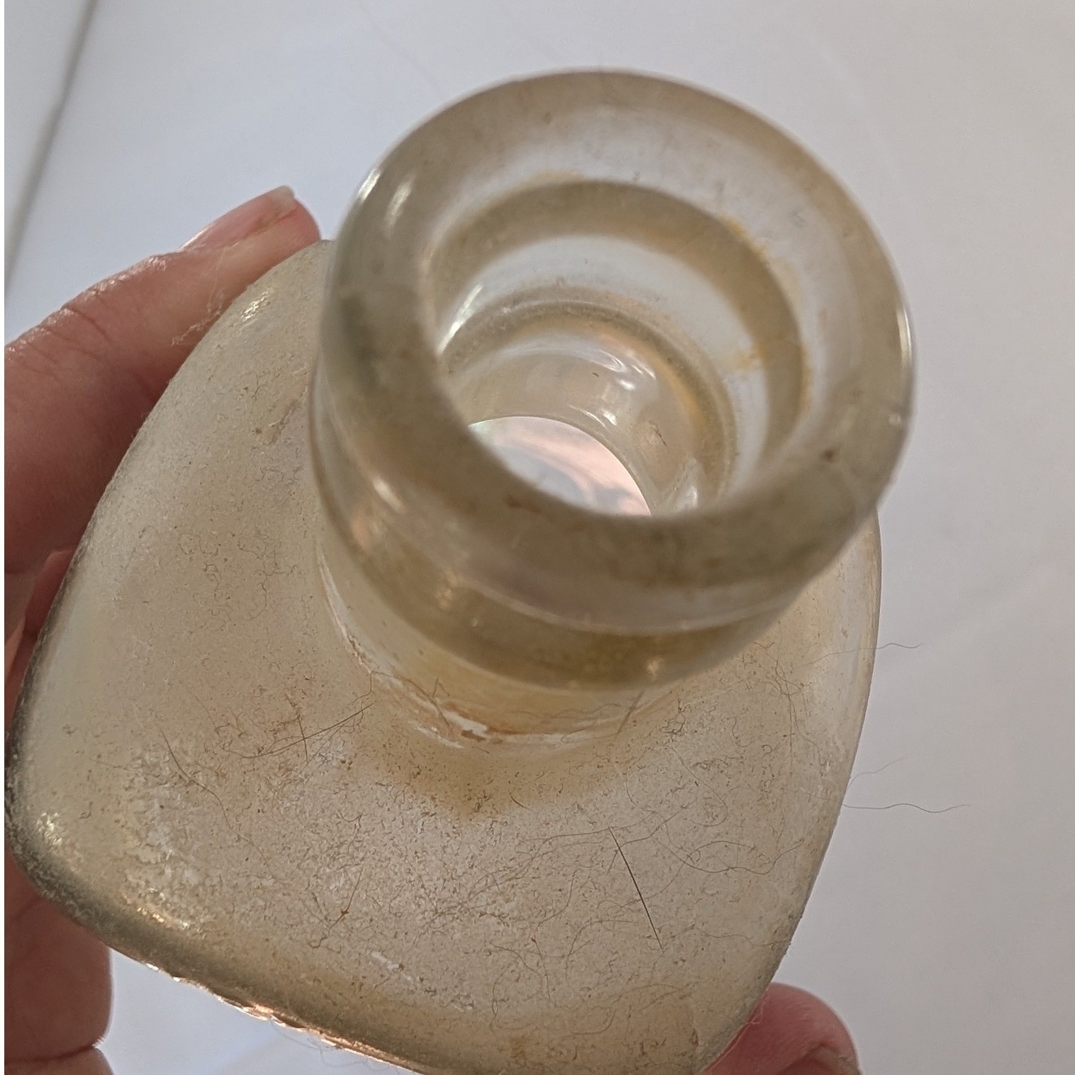 Antique Bottle The Embalmers Supply Co Westport Conn Glass 100 year old bottle