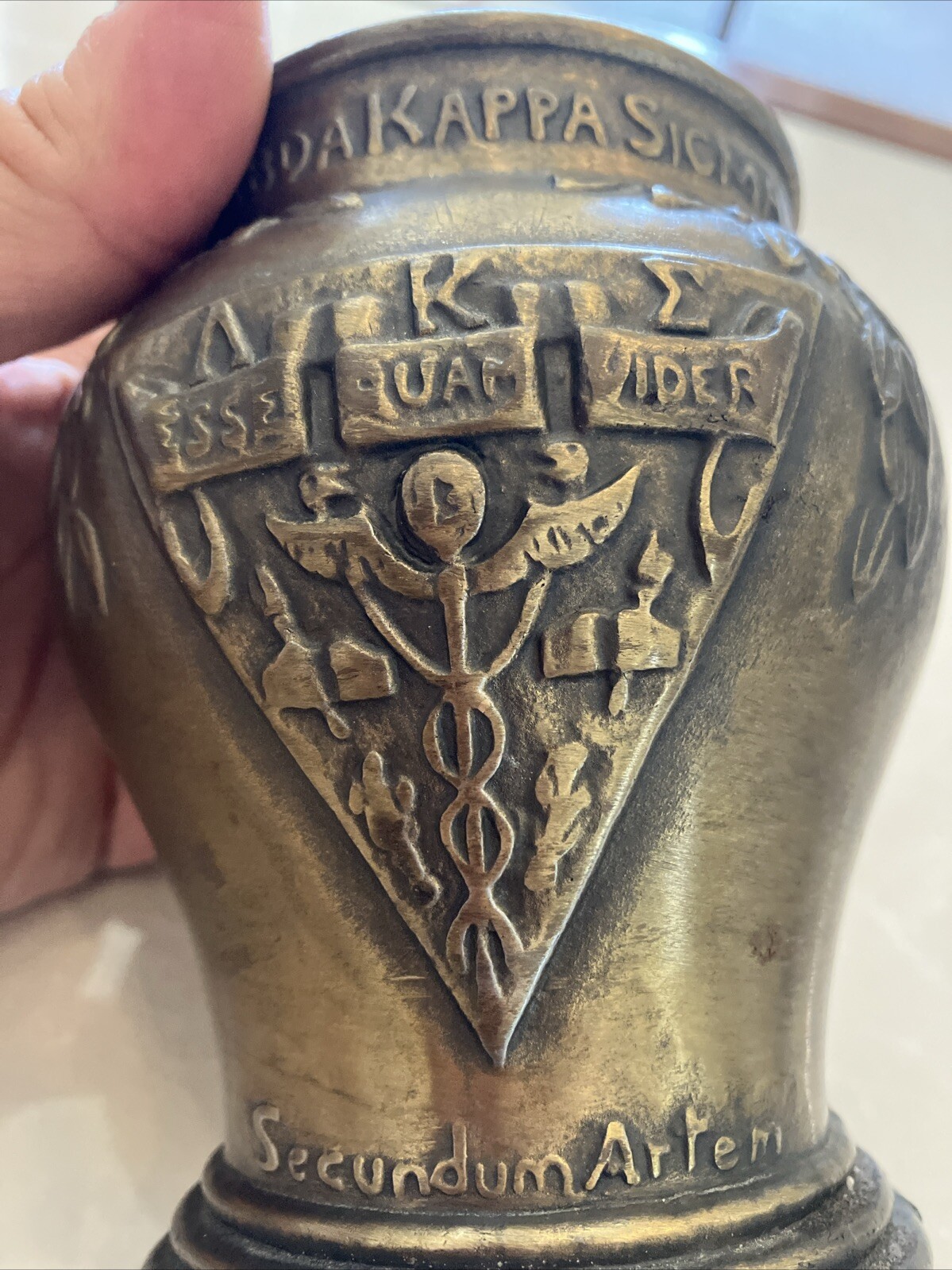 Mortar and Pestle, Lambda Kappa Sigma 75th Anniversary Metal Ethel Health