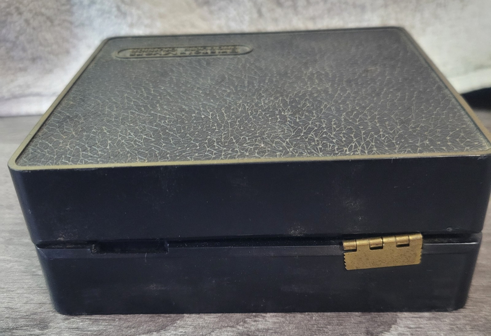 Vintage Bristol Myers Set of Pharmacutical Brass Weights in Original Box