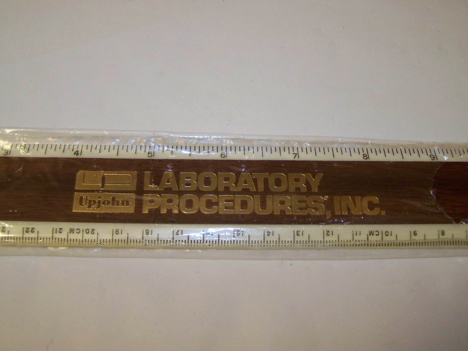 Vintage UPJOHN LABORATORY PROCEDURES, INC. RULER – NEW