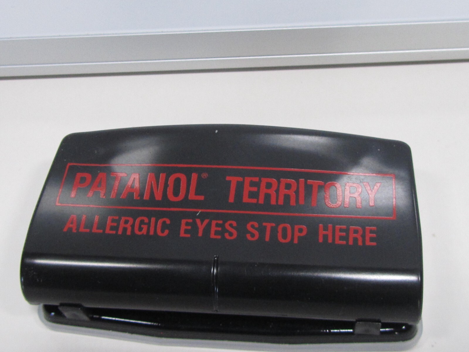 PATANOL TERRITORY ALLERGY DROPS PAPER PUNCH. Drug Rep Pharmaceutical Medicine