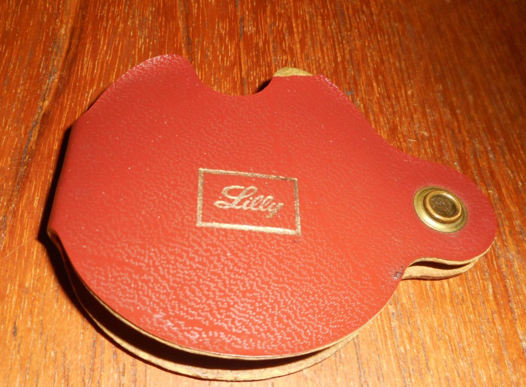 Vintage LILLY -Cordran Magnifying Glass- Pharmaceutical Advertising