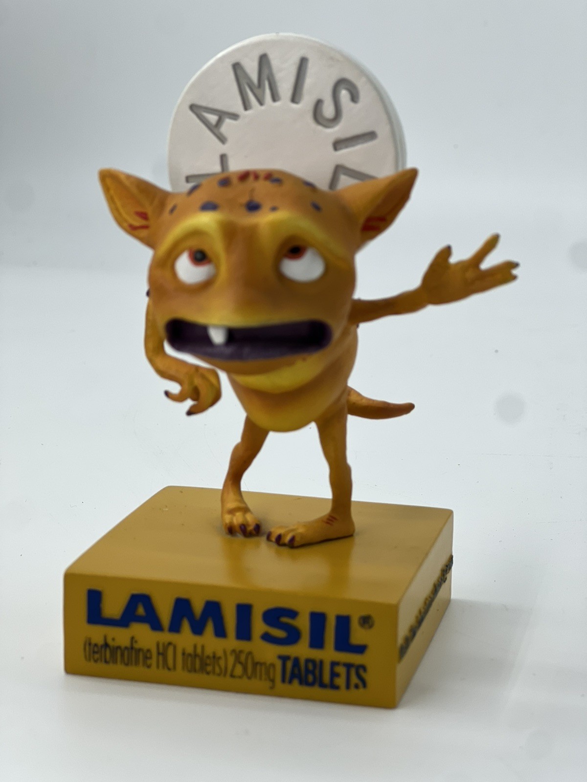 Lamisil Drug Rep Advertising Display Figure Pharmaceutical Promo Collectible