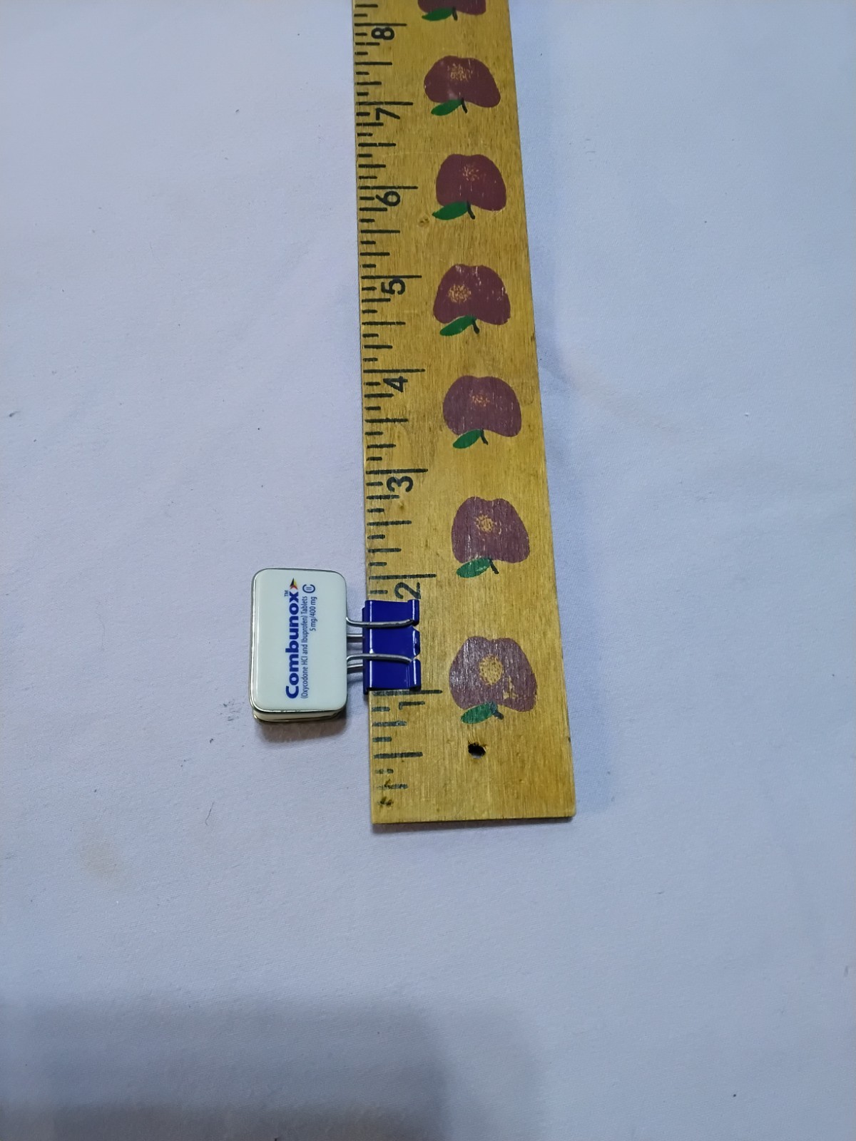 Combunox Pharmaceutical Promo Binder Clip Forest Labs Drug Rep Item