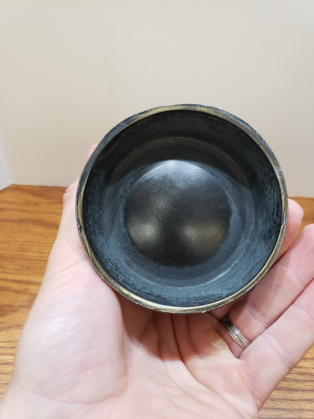 vintage 1967 Schering metal Mortar and Pestle 5th Edition William Procter Jr