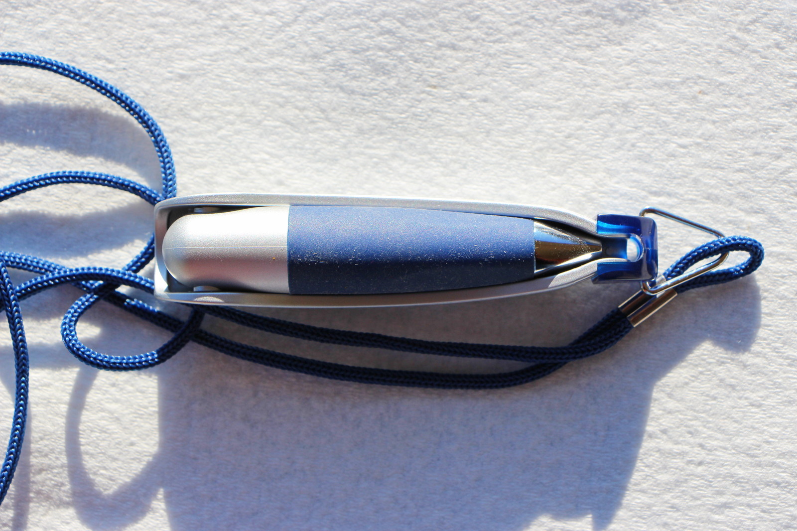 Drug Rep Pens ( Duac ) Unique Fold Out Neck Rope Pen Silver