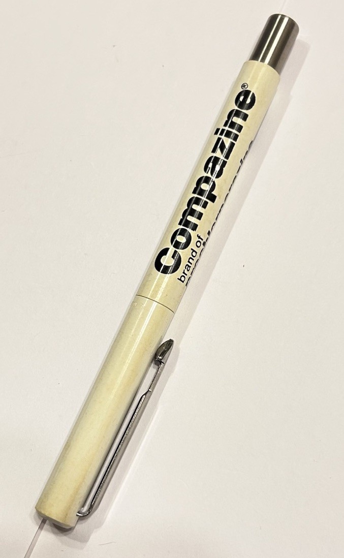 PARKER VECTOR Rollerball Pen Med Drug Promo Pharmaceutical Advertising Compazine