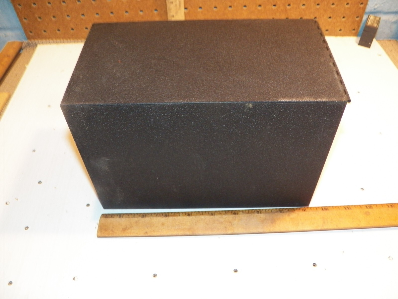 Vintage DRUGPAK Pharamacy Prescription Record Metal File Box