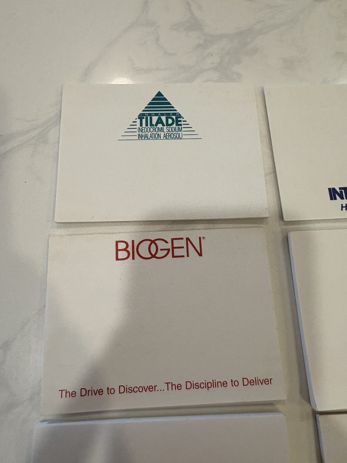 Drug Rep Pharma Swag Lot of Mixed Note Pads Lovenox Biogen Azmacort Intal Zagam