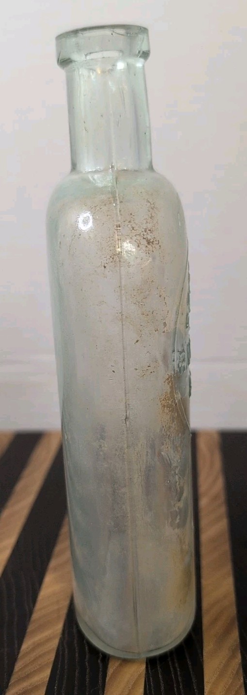 Prescribed By R V PIERCE – Buffalo NY – Green Tinted – Bottle – EMPTY