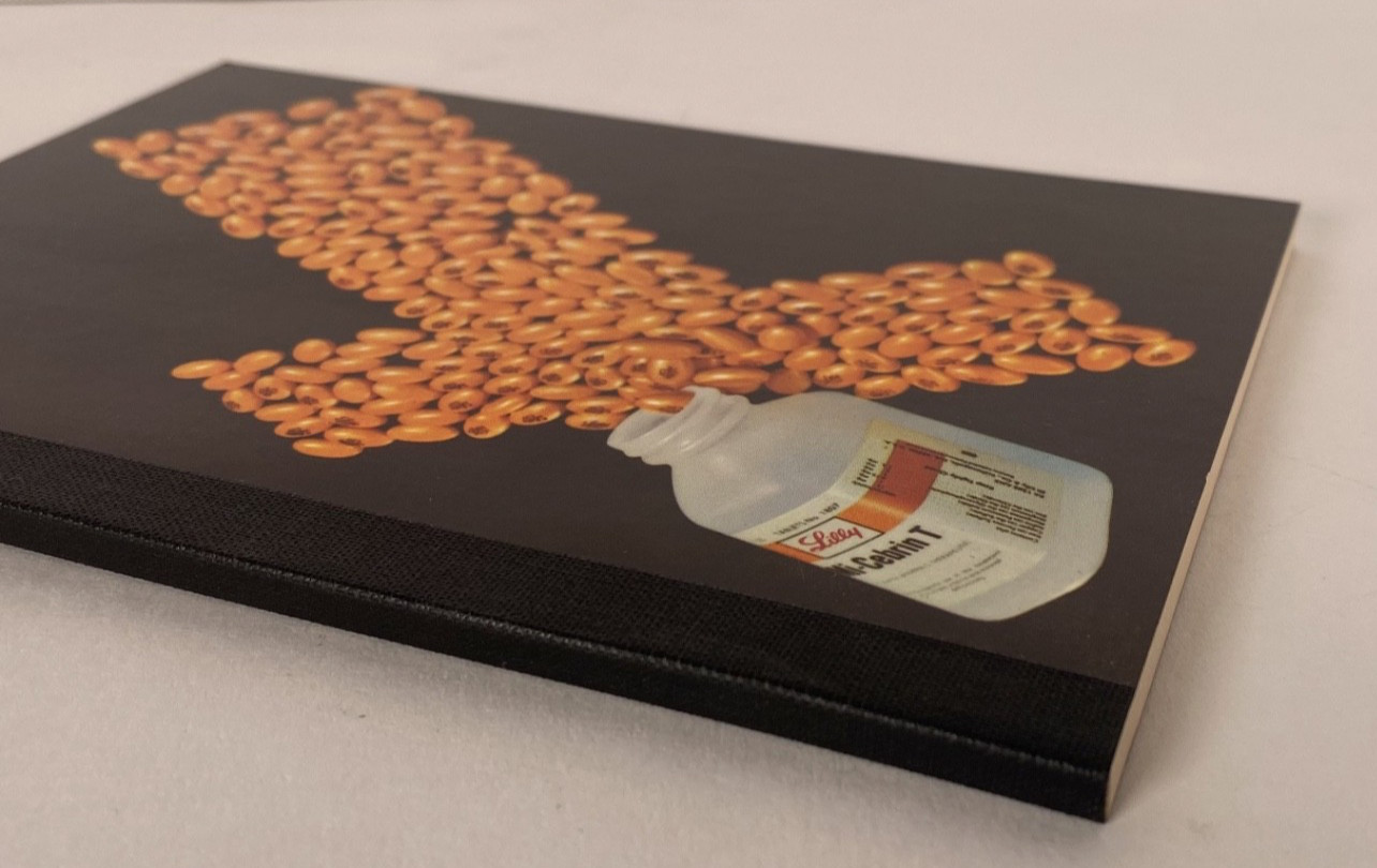Vintage Pharmaceutical Eli Lilly Mi-Cebrin T Multivitamin-Mineral Tablet Notepad