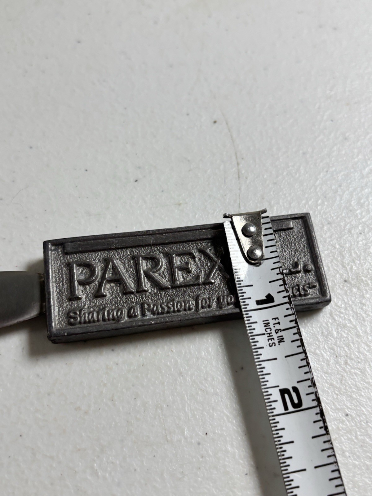 PAREXEL Pharmaceutical Advertising Letter Opener Heavy