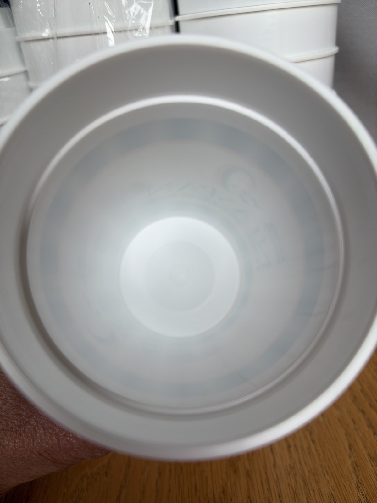 Lot of 40 Drug Rep Abbott Pharmaceuticals promo Cups – NIASPAN -Hard Plastic