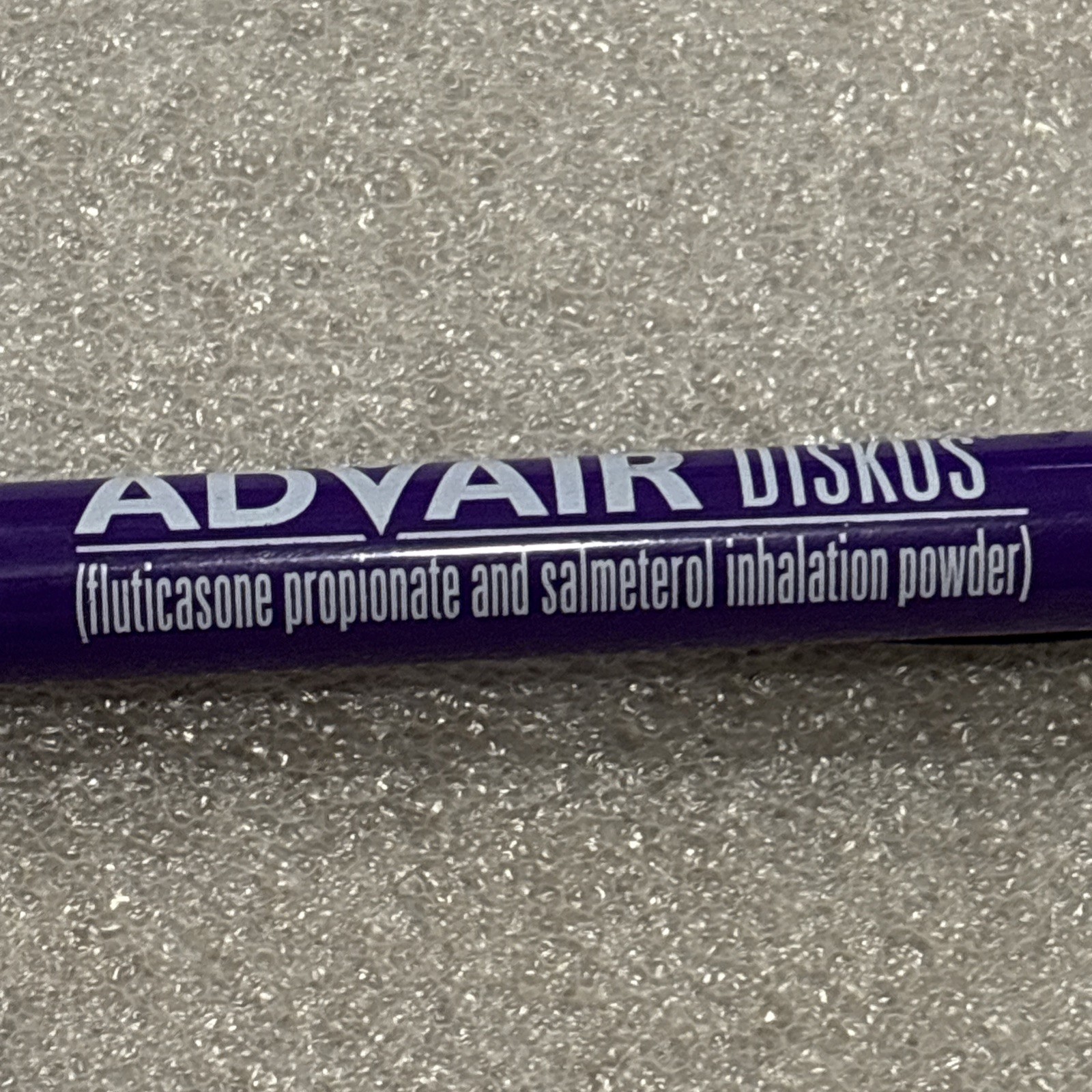 (2) Advair Diskus Pharmaceutical Drug Rep Promo Advertising Pen Works