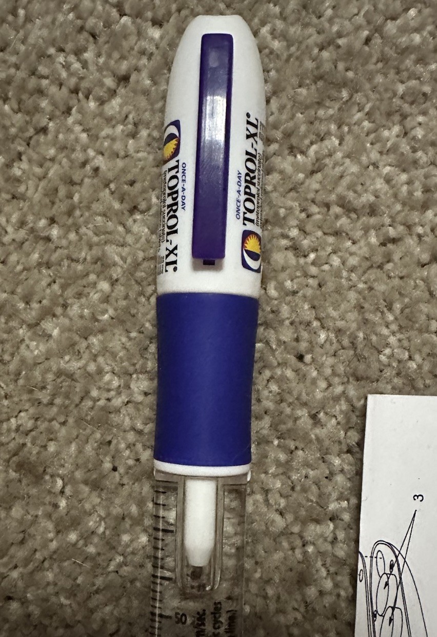 TOPROL-XL Pharmaceutical Drug Rep Pen W/ Light Advertising Collectible