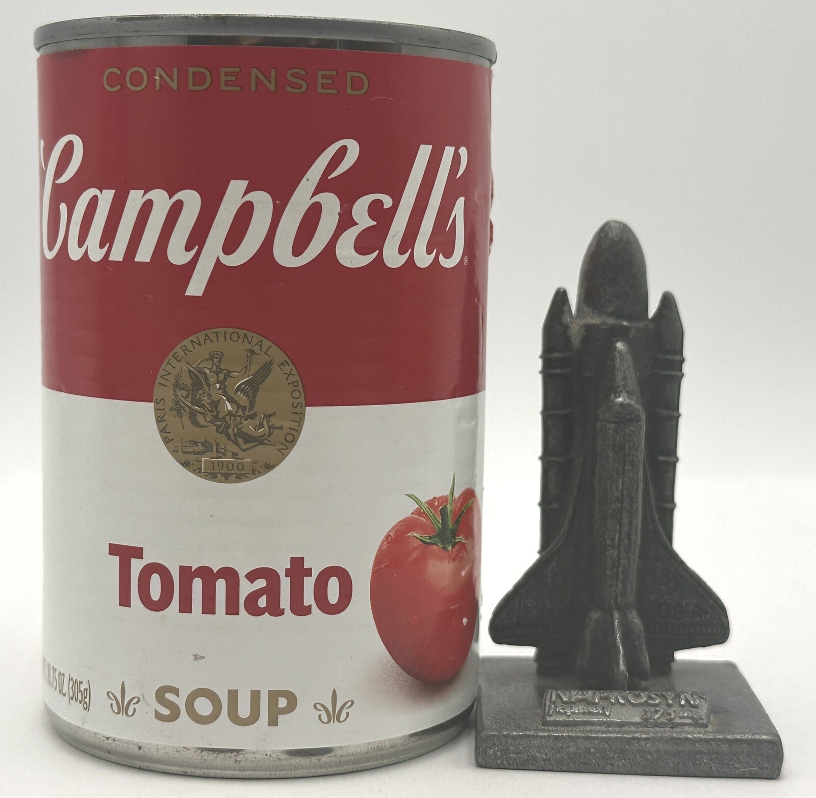 NASA Space Shuttle Miniature Pewter Figurine Naprosyn Pharmaceutical Advertising