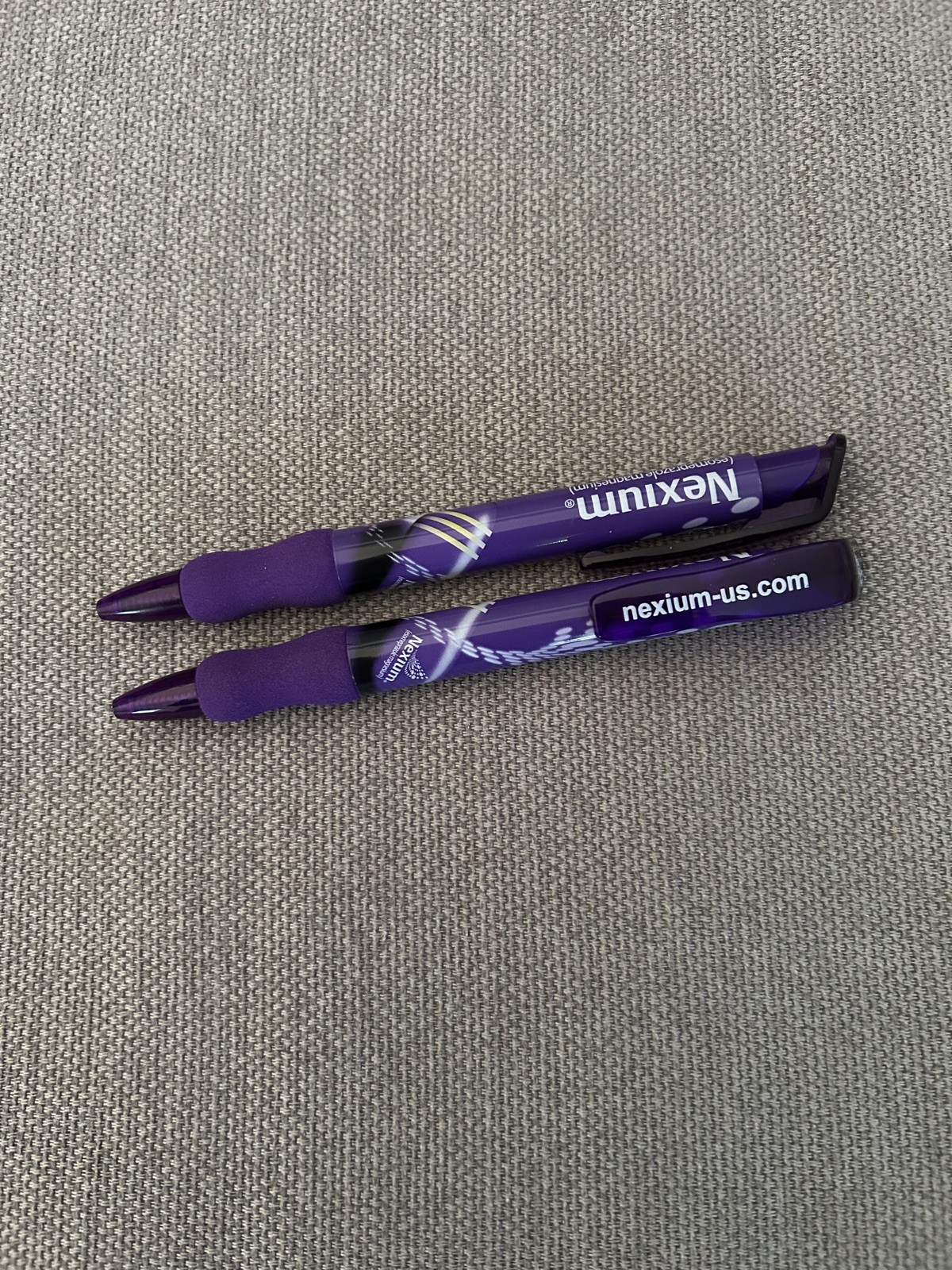 2 Nexium Pharmaceutical Drug rep Pens and Cardizem CD sticky notes