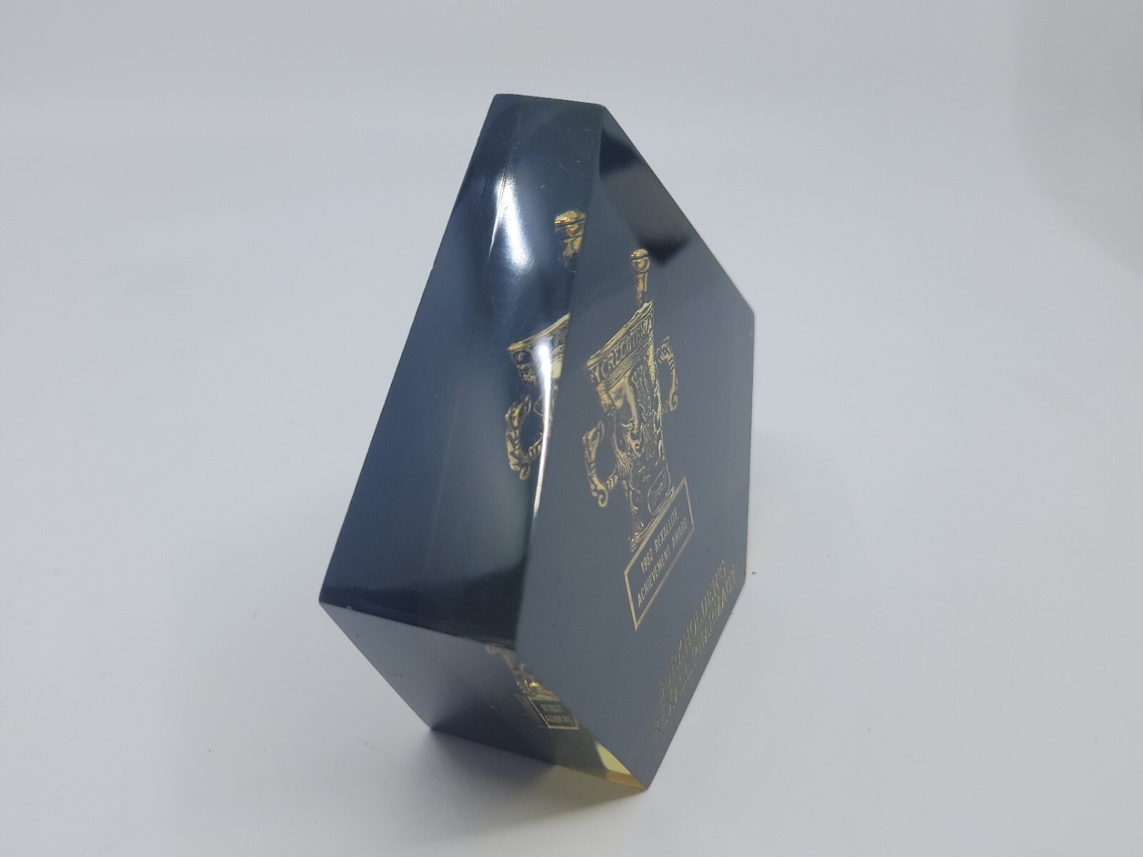 1962 Rexall Rexallite Achievement Award Pharmacy Pharmaceutical Antique