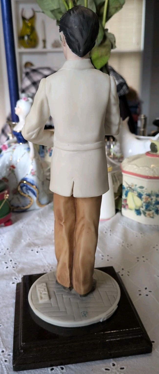 Pharmacy Figurine , statue A. Belcarl 11 Inches Made In Italy