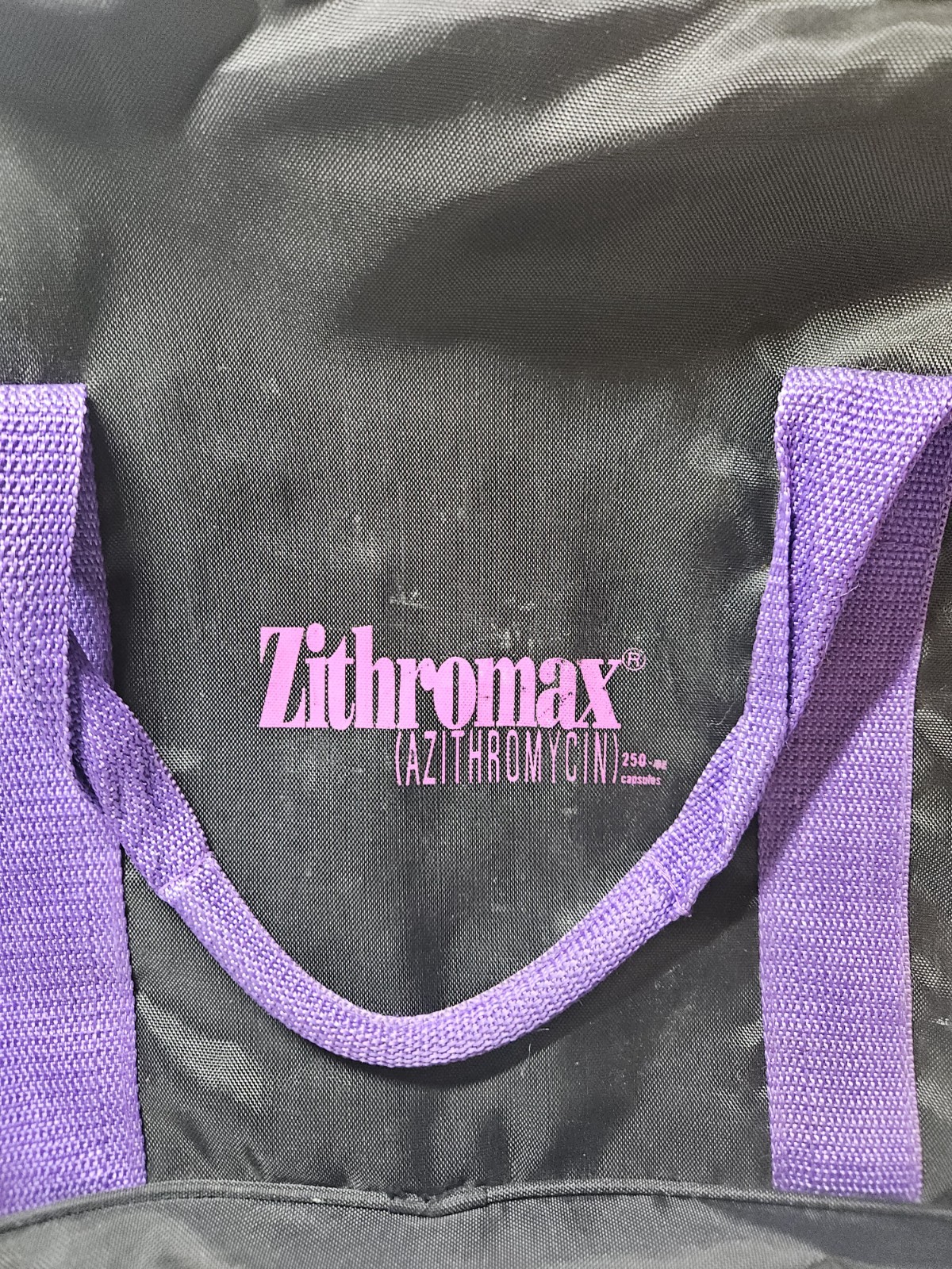 Vintage Pharmaceutical Rep Laptop Tote Bag Promo Advertising RARE