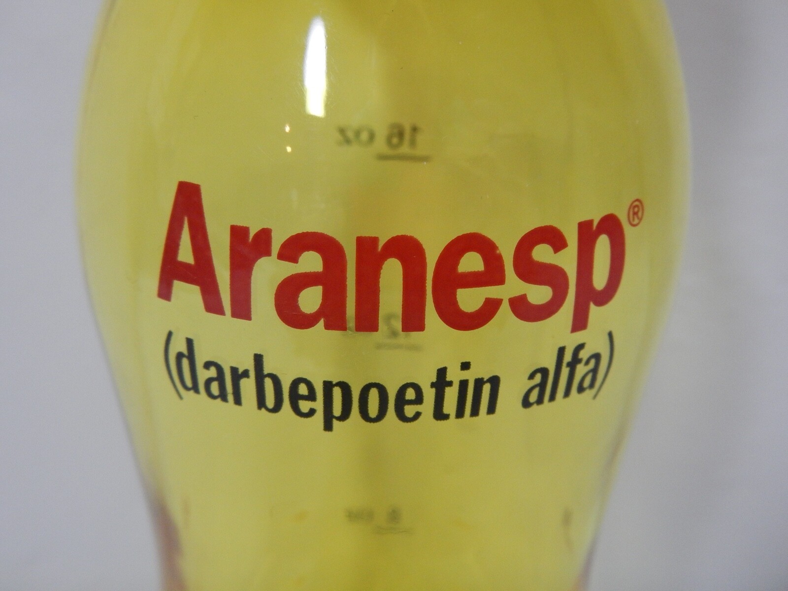 Aranesp (darbepoetin alfa) Amgen Water Bottle 600ml Drug Rep Promo