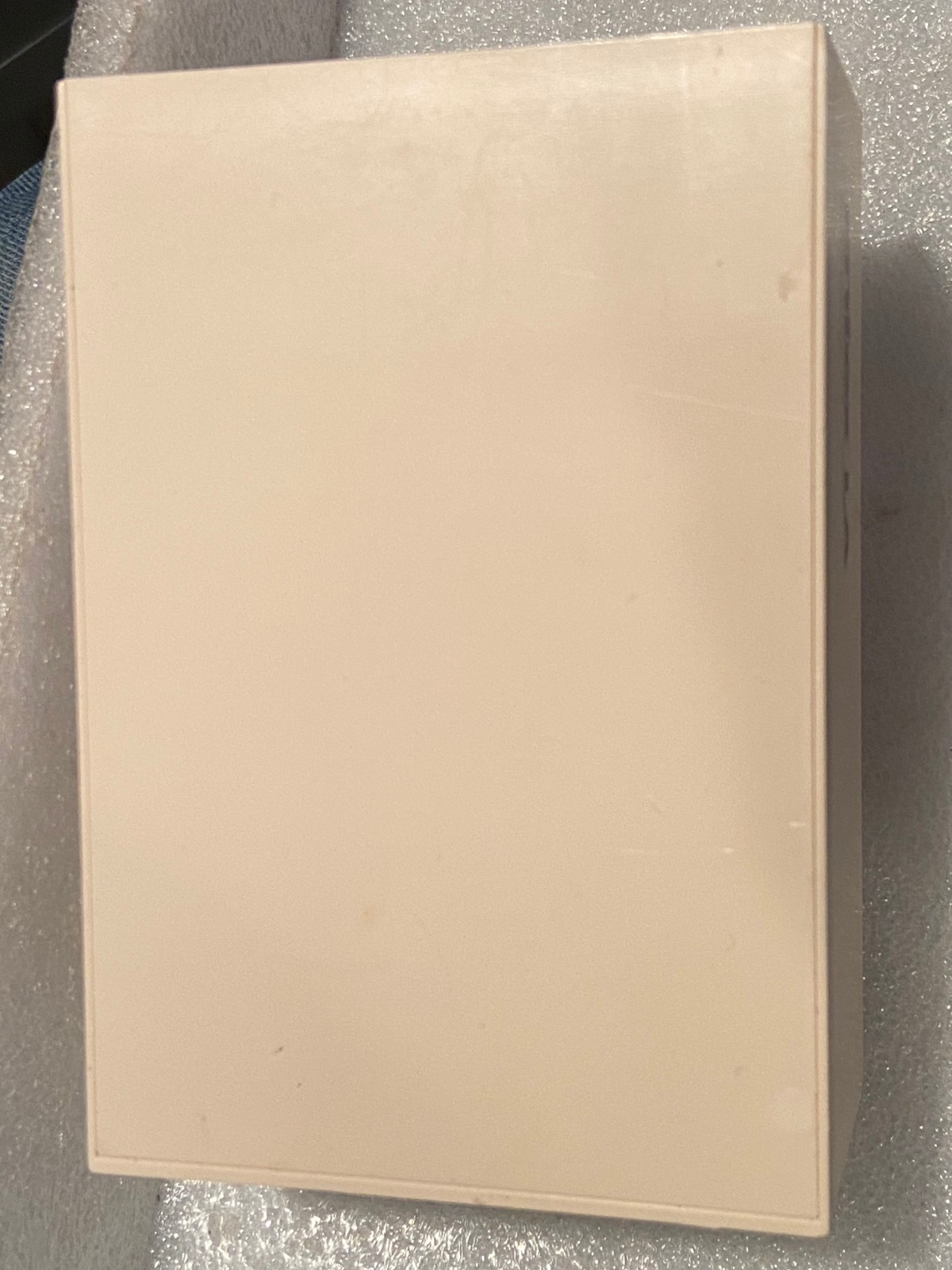 Entex LA Advertising Small Plastic Tissue Box Holder w/Face *Pre-Owned/Empty* p2