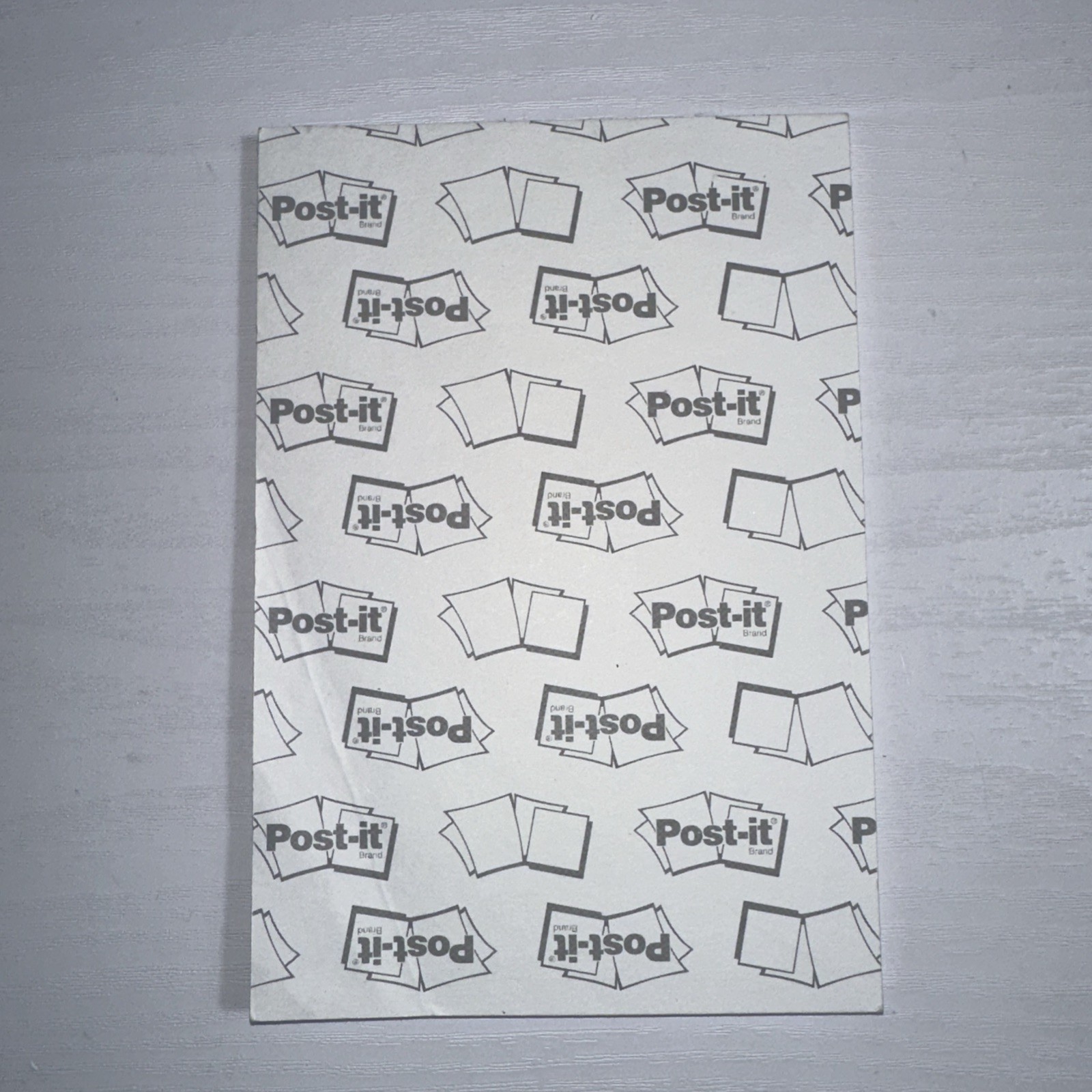 Rare ZYRTEC Post-It Note Pad 4×6 Sticky Drug Rep Promo Pharma Advertising