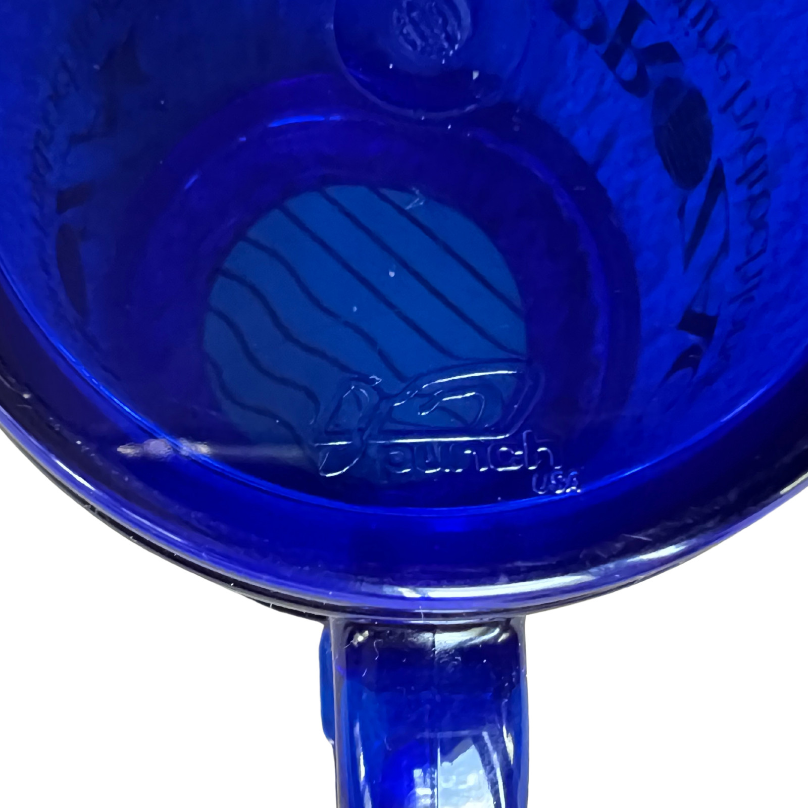 Prozac Pharmaceutical Pharma Drug Rep Promotional Mug – Blue Plastic with Lid