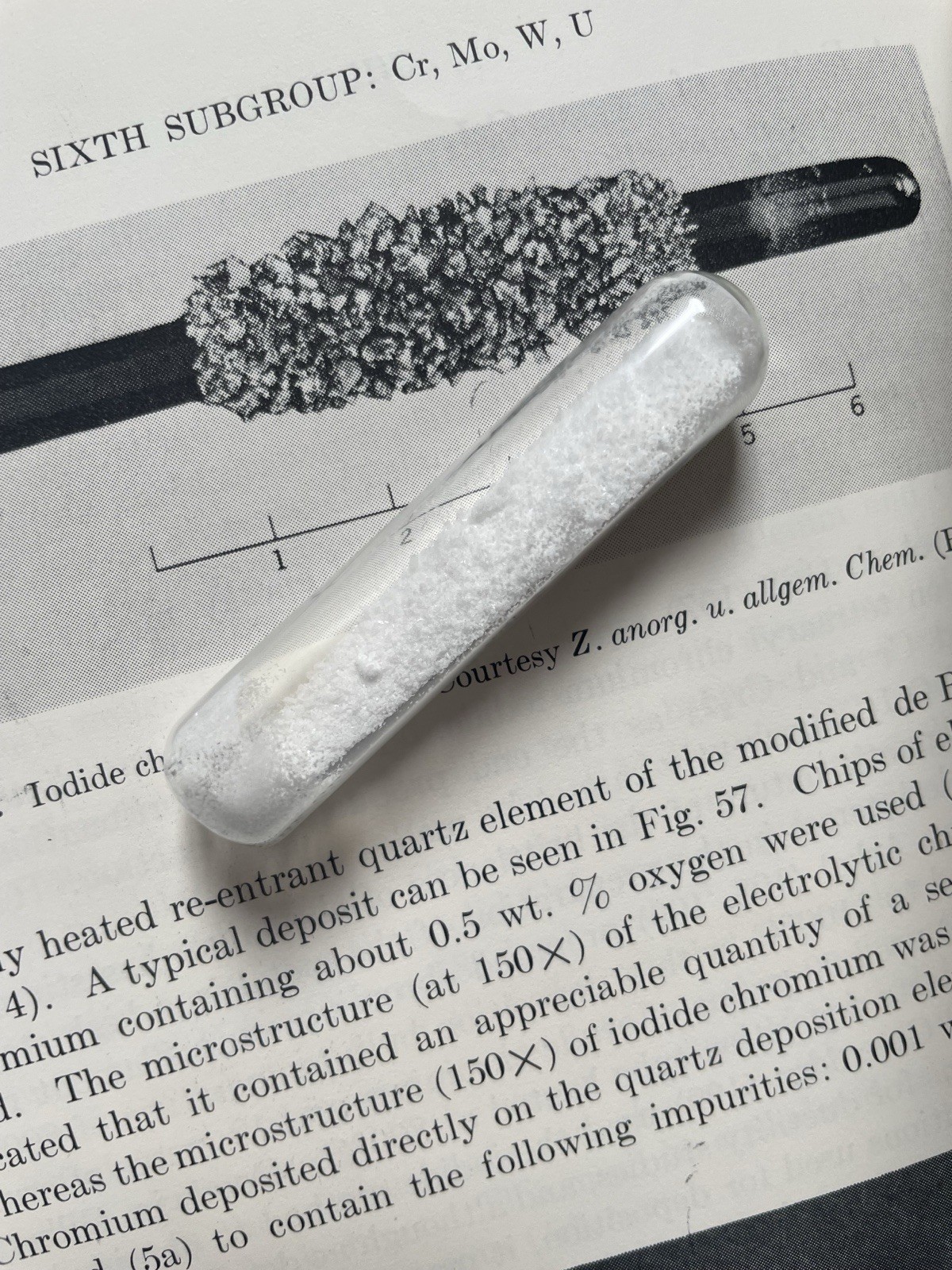 Decaborane Ampoule periodic element collection boron compound B10H14
