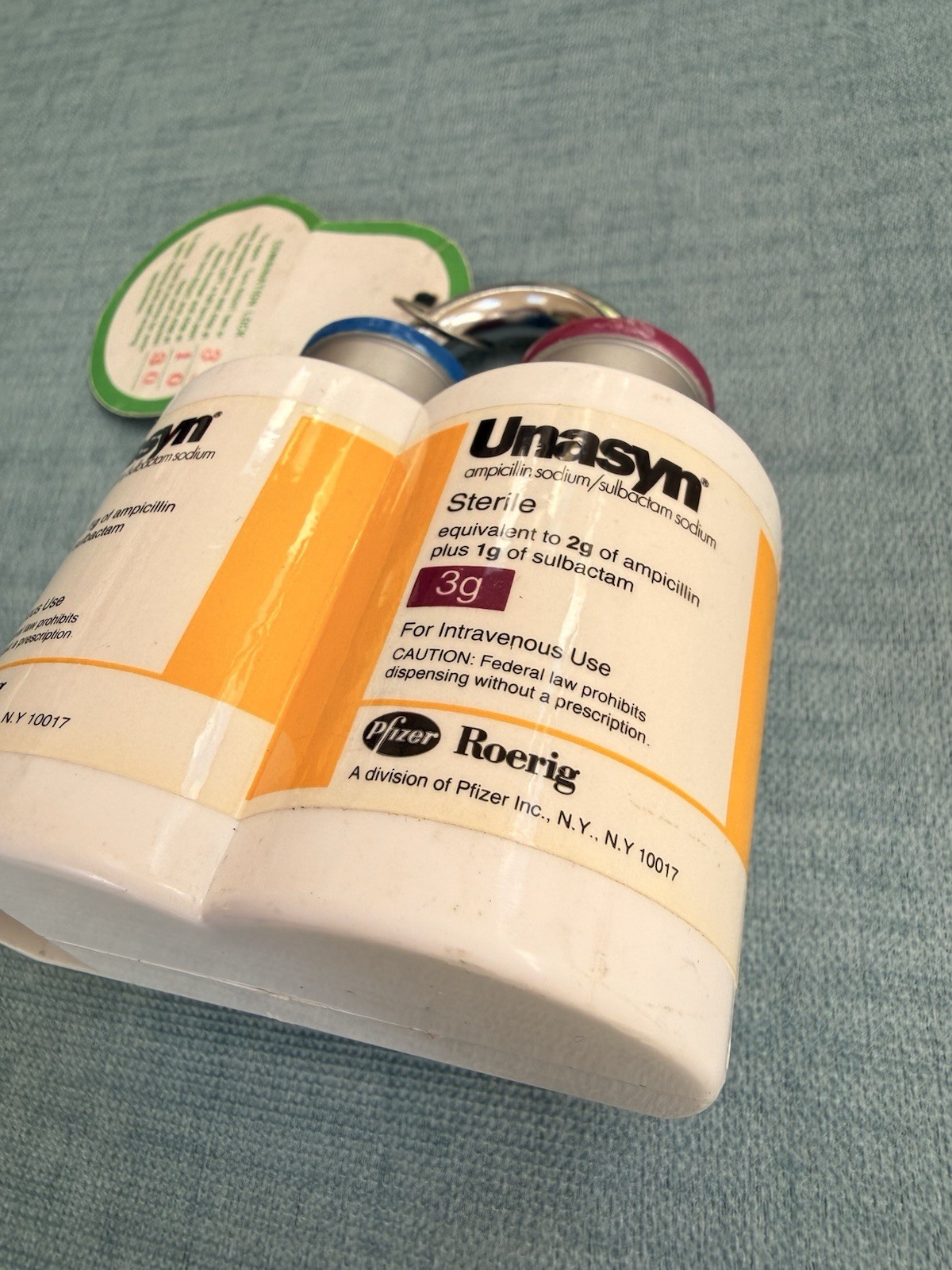 Rare Promotional Pharmaceutical Item Unasyn Pfizer Rare Combo Lock Pharma Design
