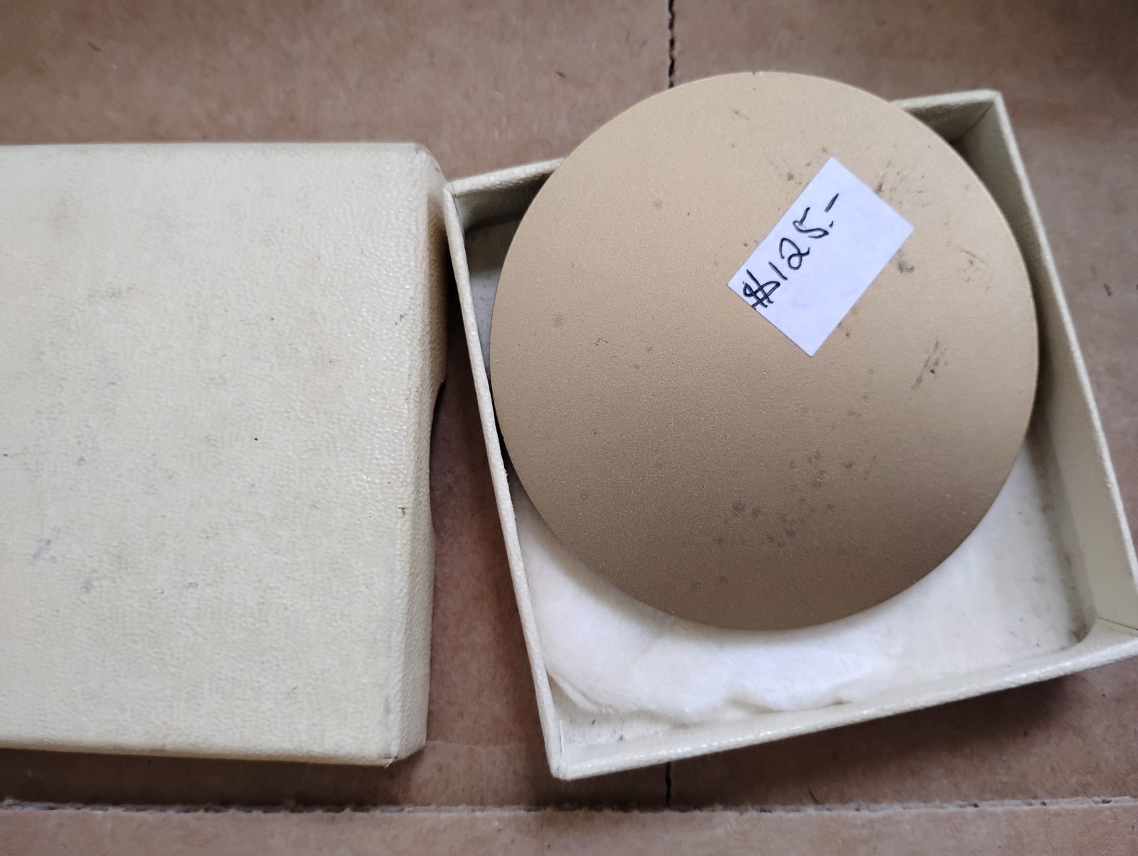 CIBA Locorten Bronze Medallion Medallic Art Company in Original Box 2 1/2″ Dia.