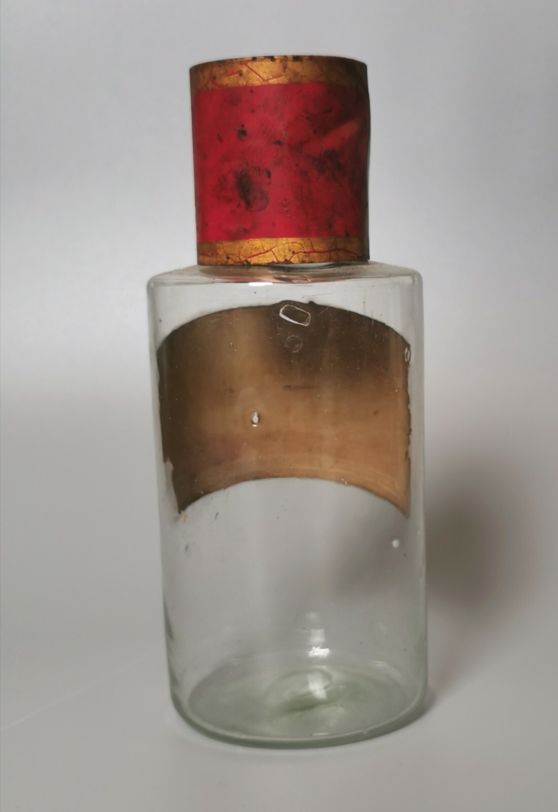 Antique Victorian apothecary bottle, large chemists bottle