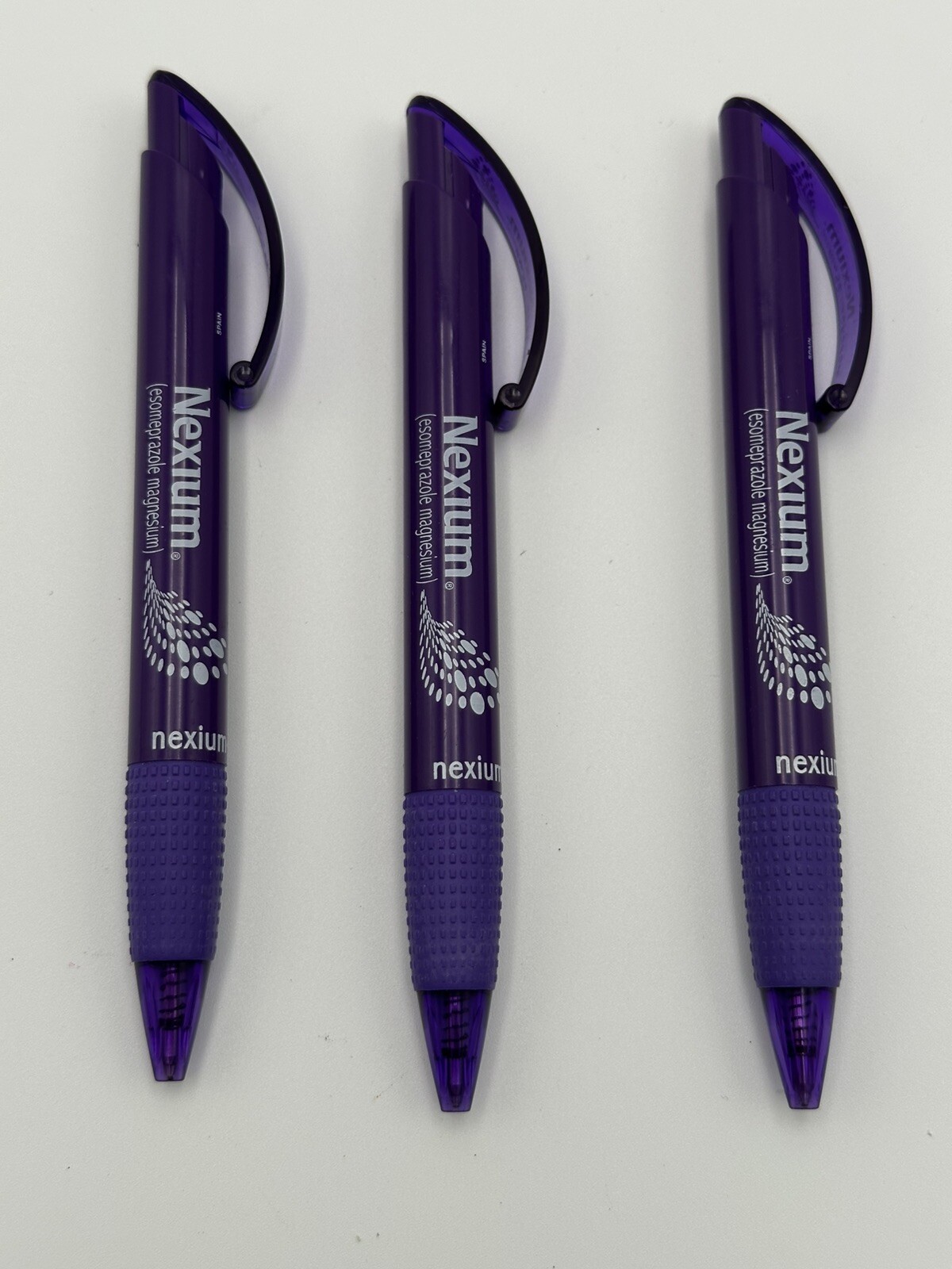 NEXIUM Pharmaceutical Drug Rep Purple Pen Black Ink Advertising Collectible