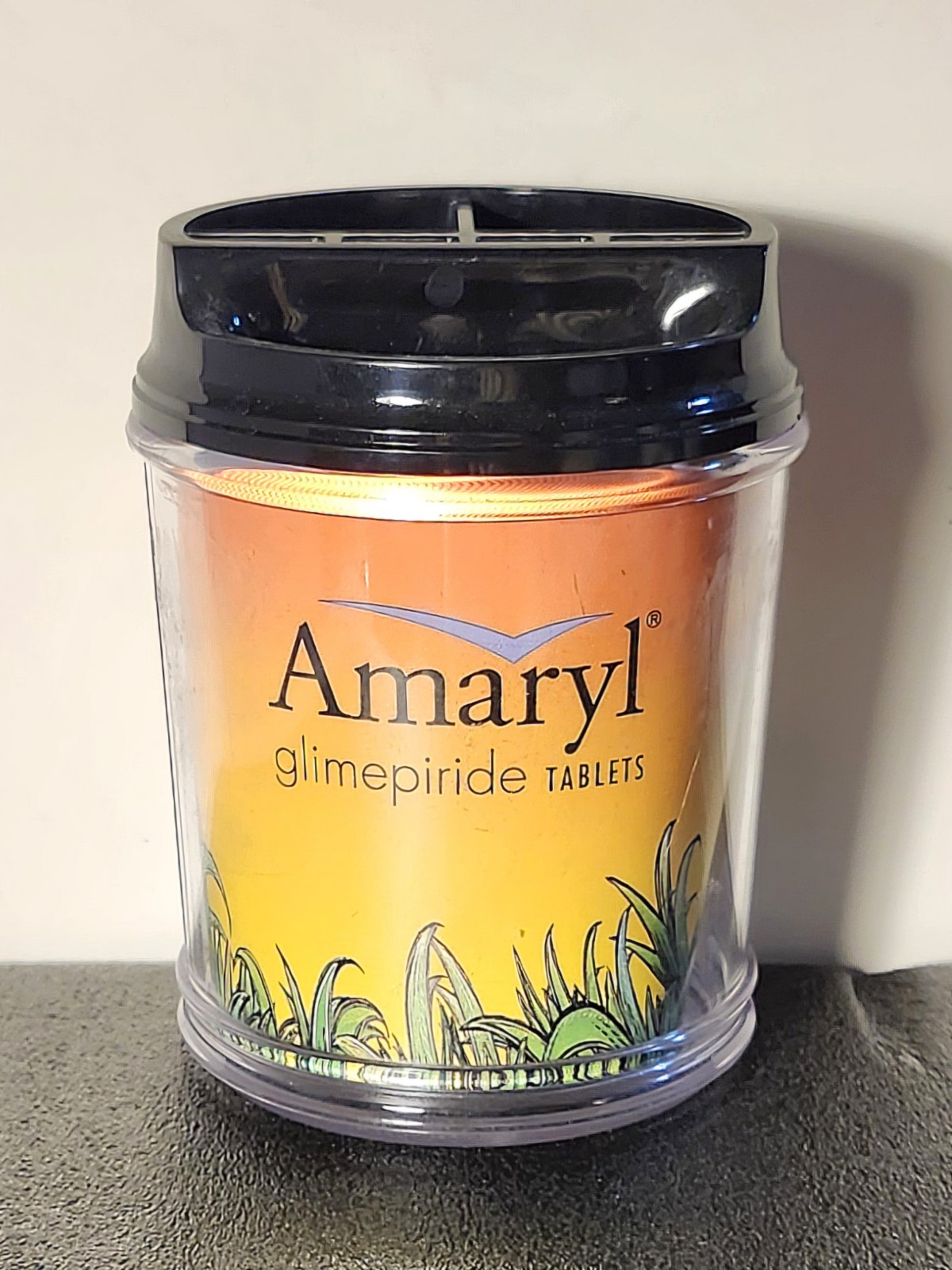 “AMARYL” Pen/Pencil Holder & Mousepad – Vintage Pharmaceutical Advertising