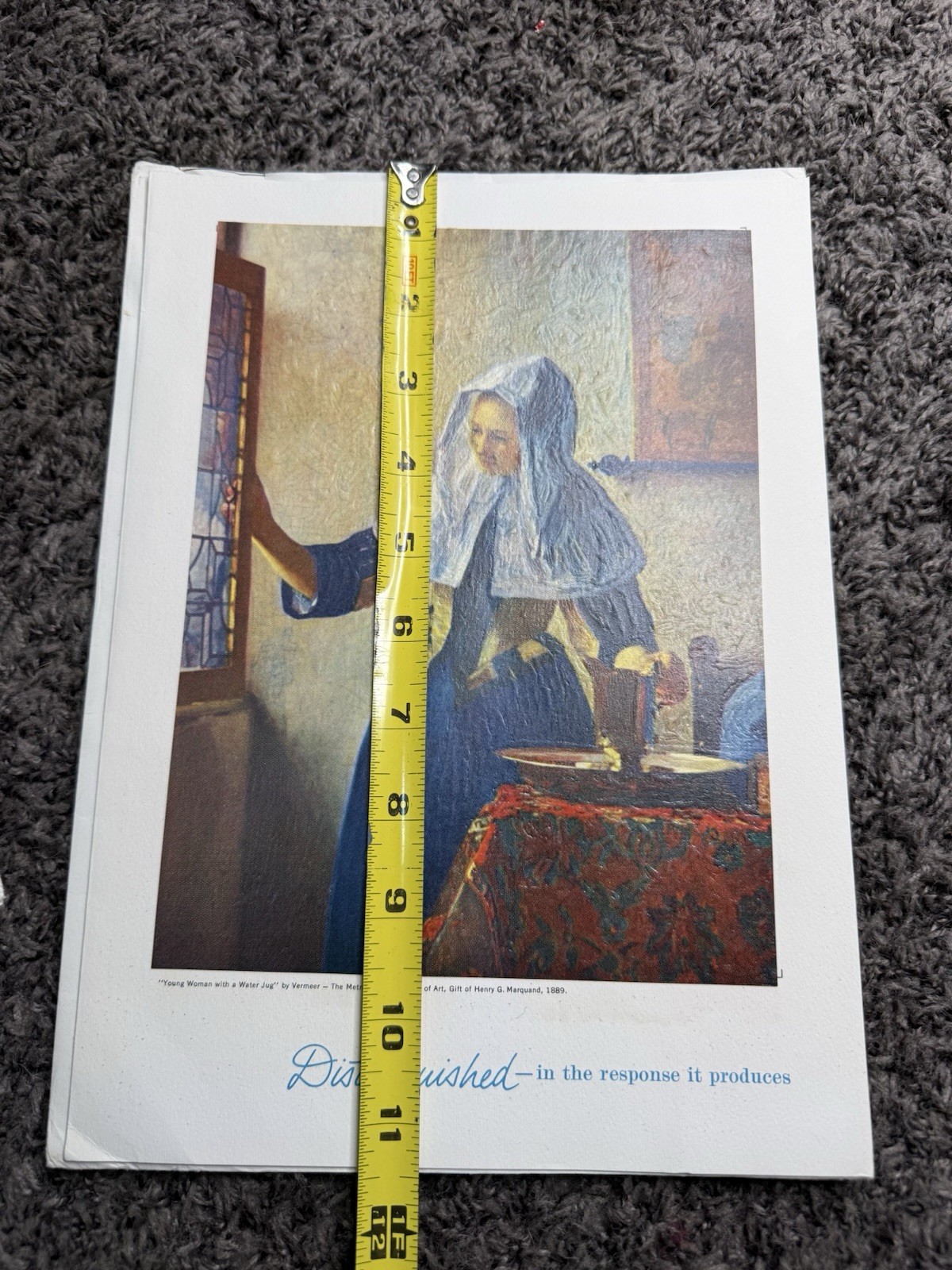 Vintage Pfizer Renese Medical Art Print Brochure Lot Vermeer Utillo 1963 2pc