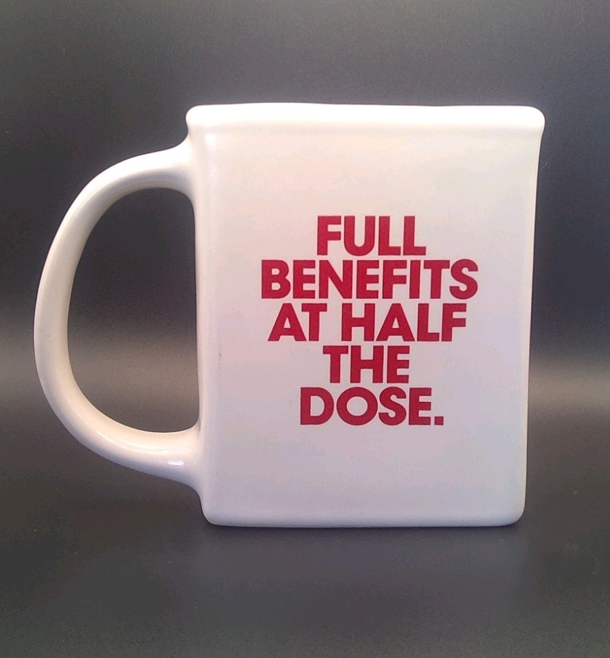 LOZOL Low Dose Pharmaceutical Advertising / Half Coffee Mug