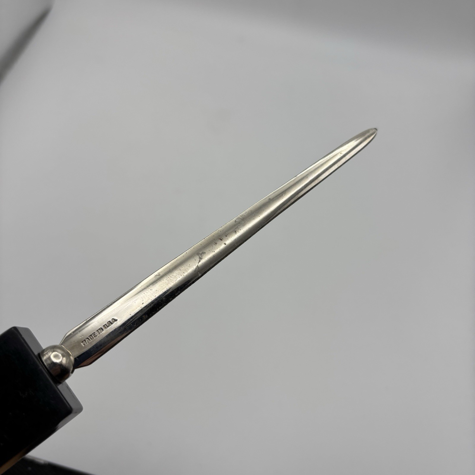 VTG Drug Rep Pharmaceutical Promo Letter Opener PREMARIN Lucite Encased Capsules