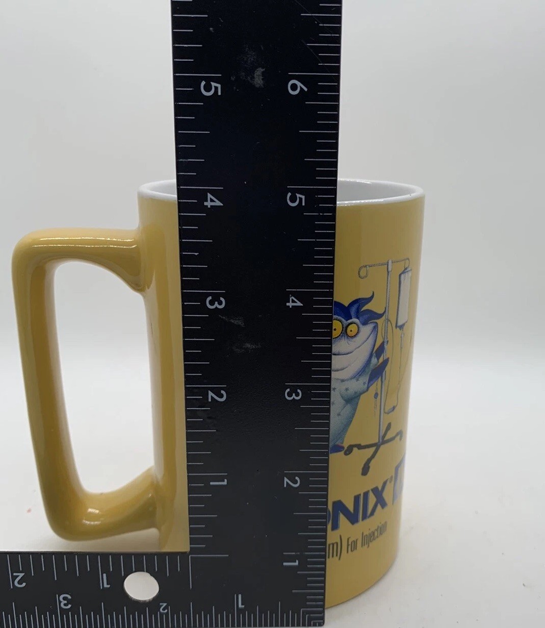 Large Protonix Antacid Medical Pharmaceutical Rep Mug As Is