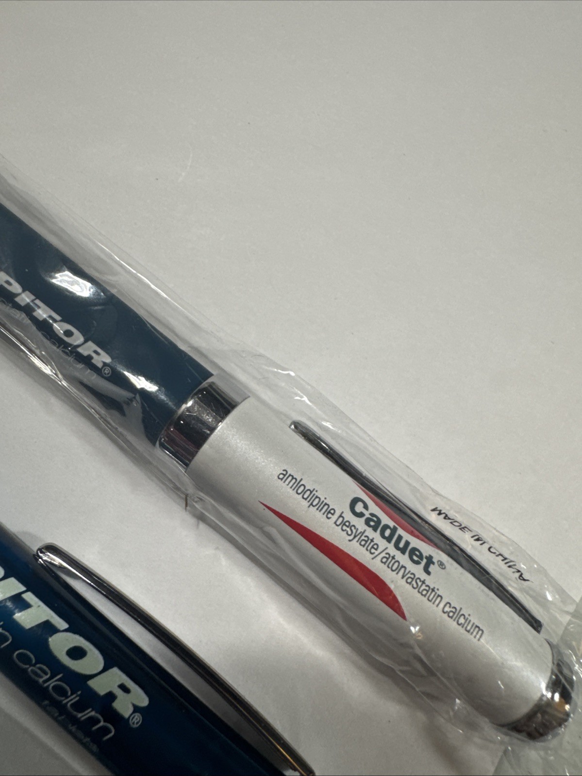 Pfizer Lipitor PENS Drug Rep Pharmaceutical Promo Medical Advertising Lot of 3