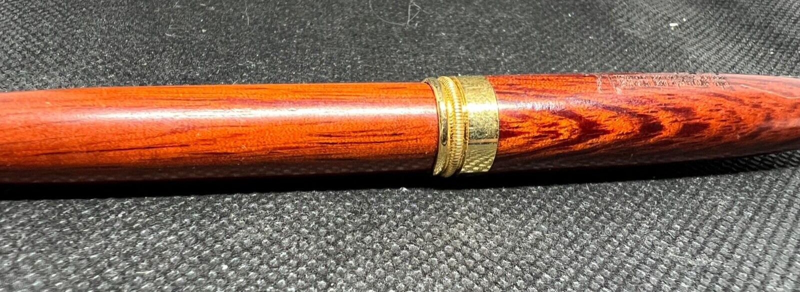HUMALOG Wood & Metal Medical Drug Rep Pharmaceutical Pen Collectible Advertising
