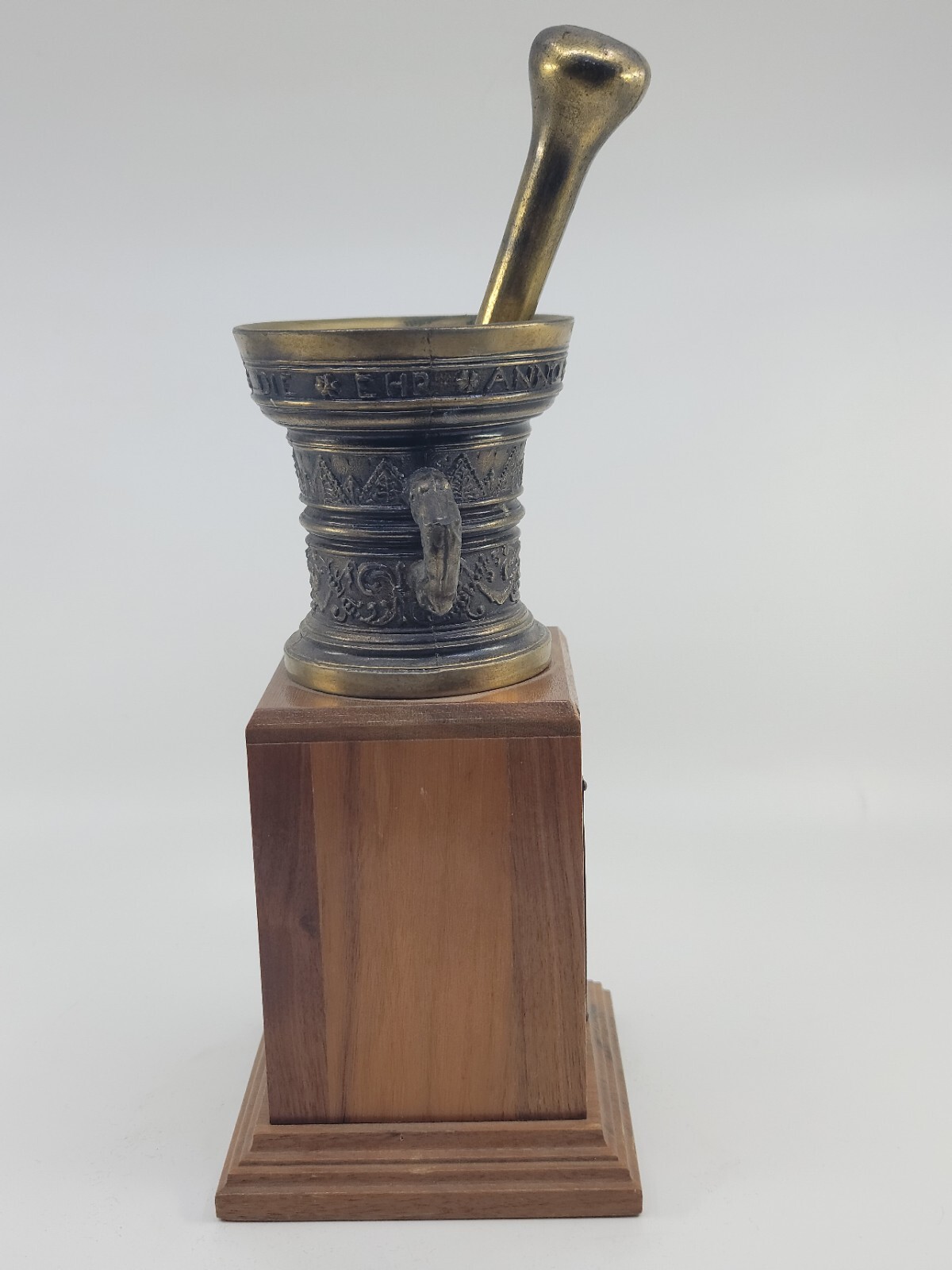 1958 Rexall Drug Outstanding Achievement Award Trophy Pharmaceutical Antique