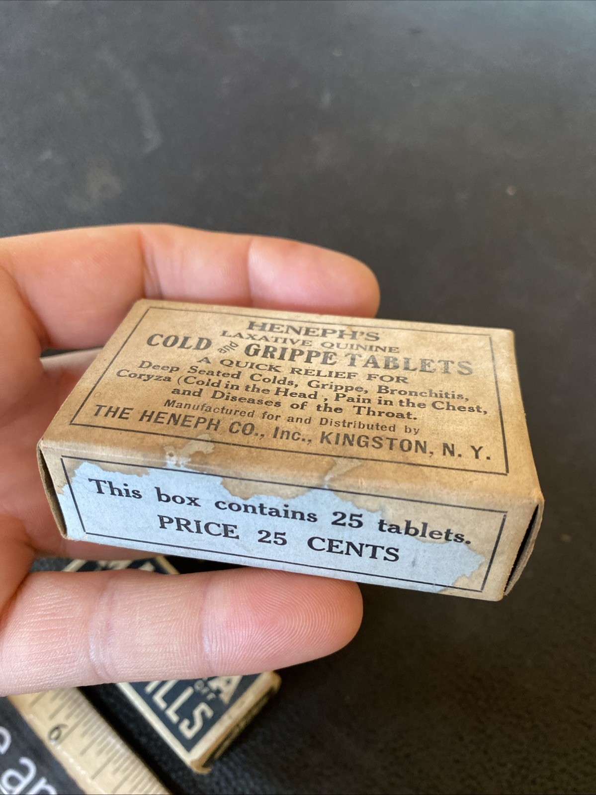 Henephs Cold Grippe Tablet Kieffers Liver Pills Milk Magnesia MA-LE-NA HUMPHREYS
