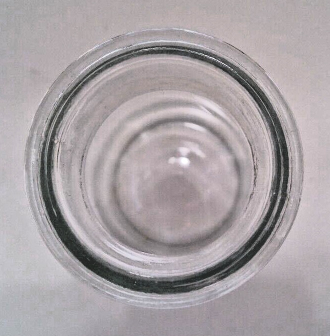 T.C.W. Co Wheaton Apothecary Bottle/Jar Vintage 4″ USA. W in Circle. 8 on base