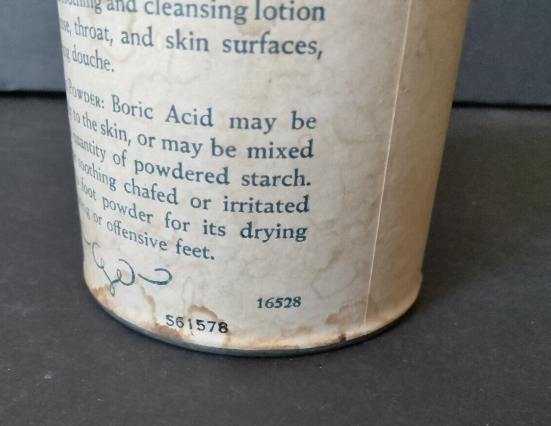 Vintage Puretest Tin Container United Drug Company Rexall Products