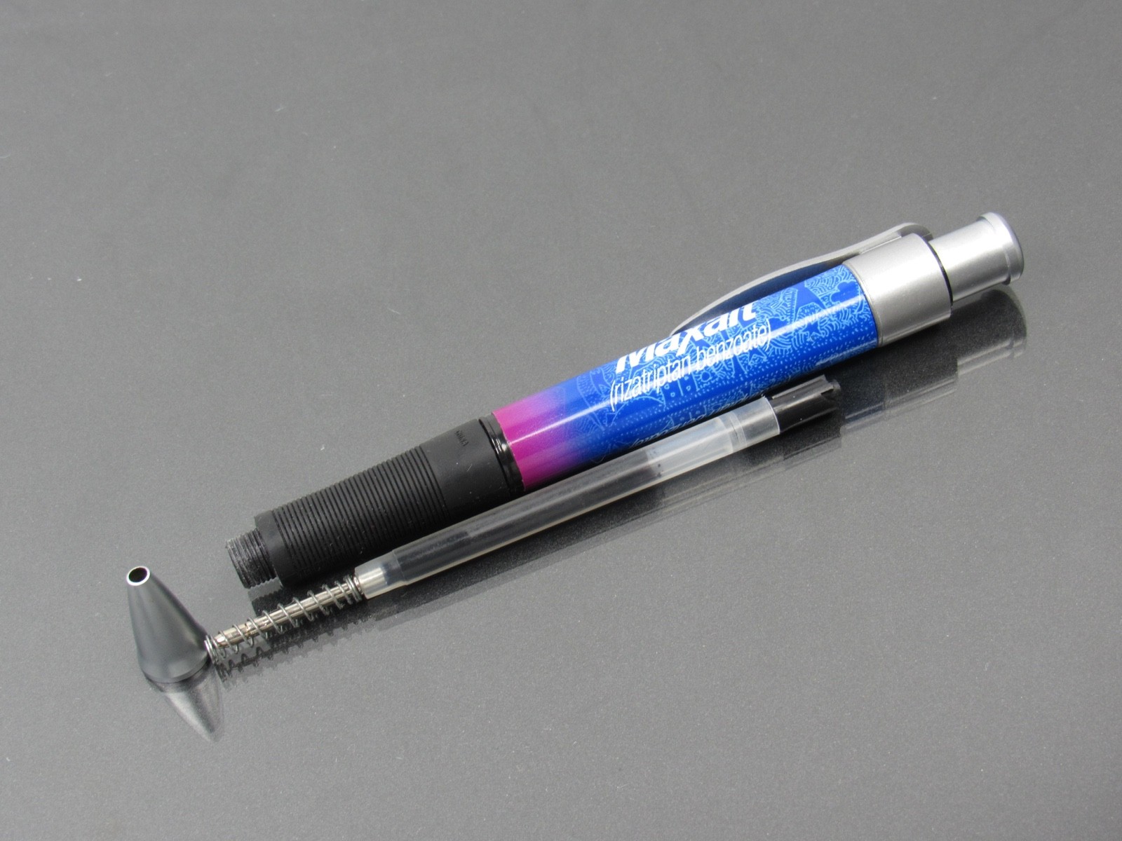 Wide Body Maxalt Metal & Plastic PEN Drug Rep Pharmaceutical Promo Advertising