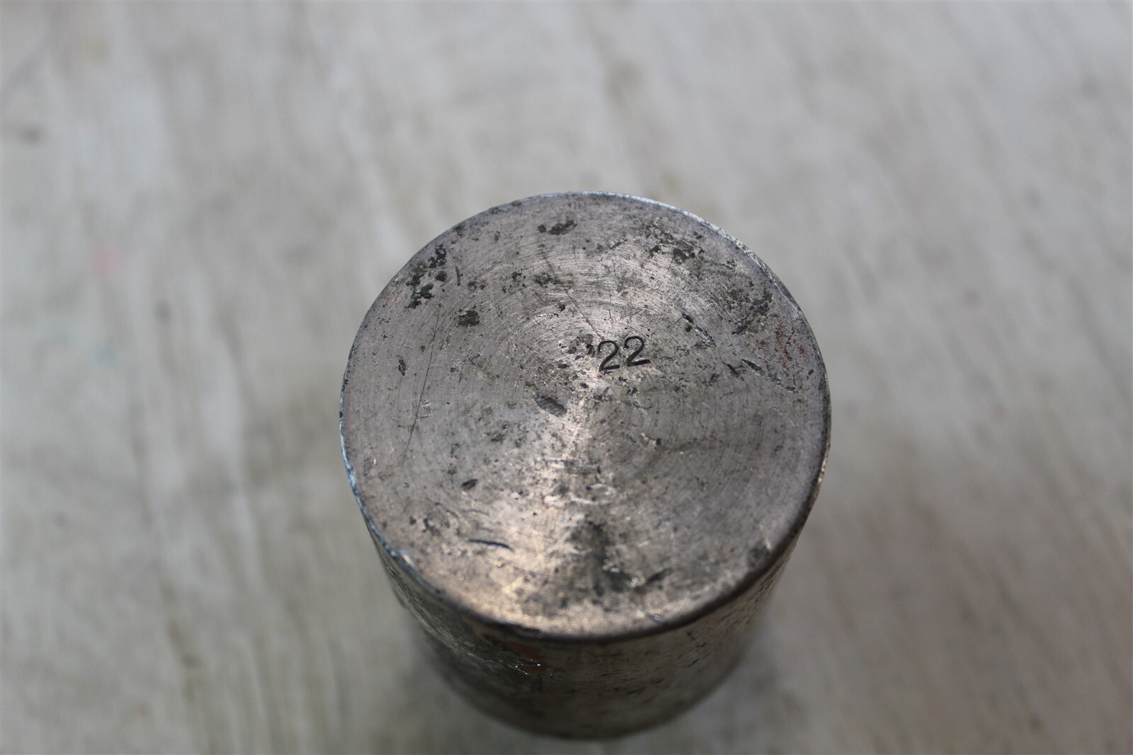 VINTAGE 2 POUND STEEL? WEIGHT USED