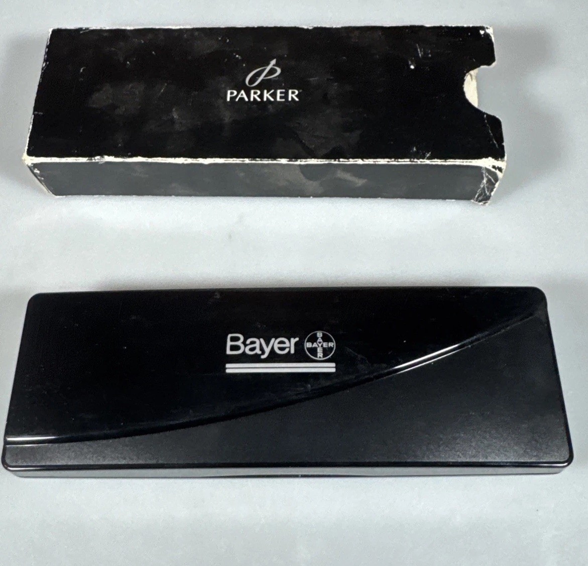 Parker Bayer Pharmaceutical Drug Rep Pen Set Avelox Cipro Advertising 3 Pc