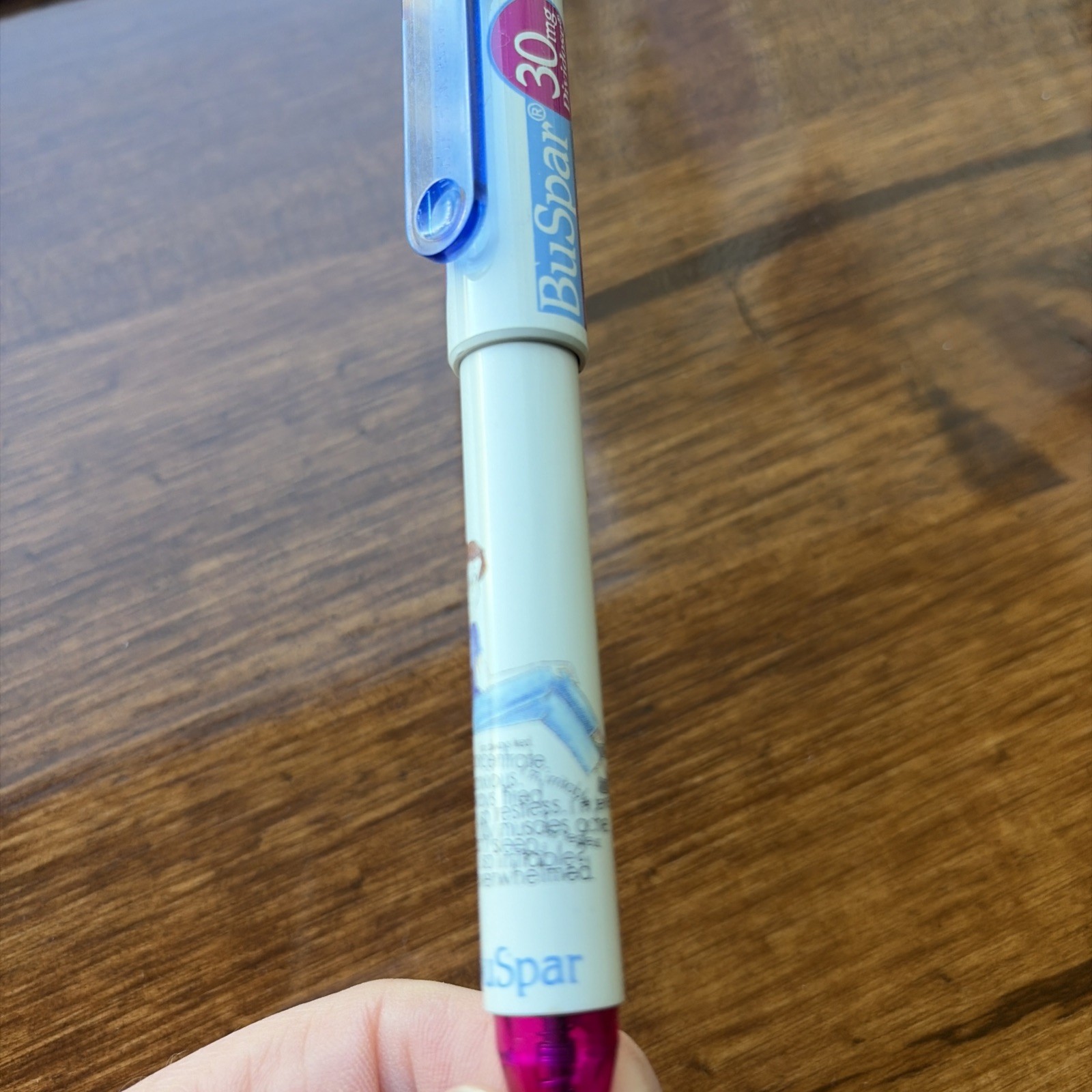 BUSPAR PEN Drug Rep Pharmaceutical Promo Medical Advertising