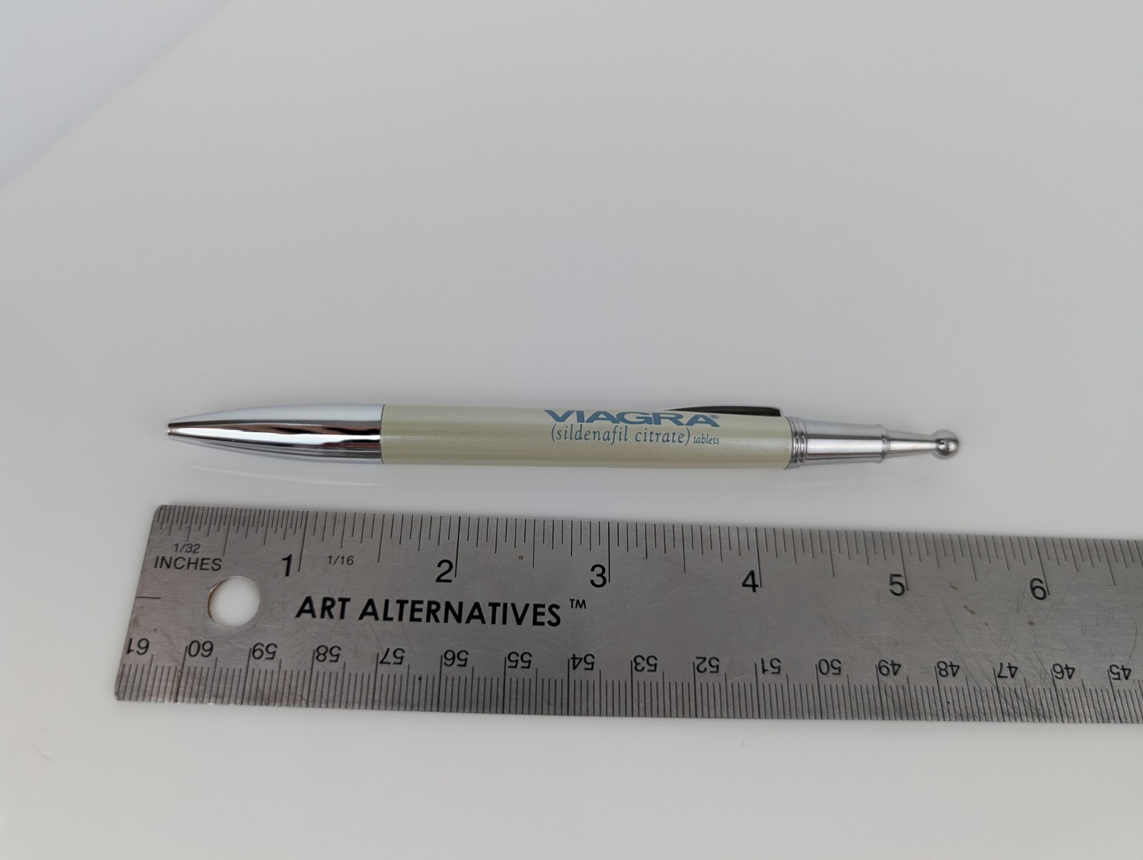 Pfizer Viagra Salesman Sample Pen Drug Rep Pharmaceutical Promo Pharma RARE